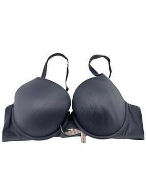 Victoria's Secret Women's Perfect Coverage Underwire Bra Size 38C Dark Gray